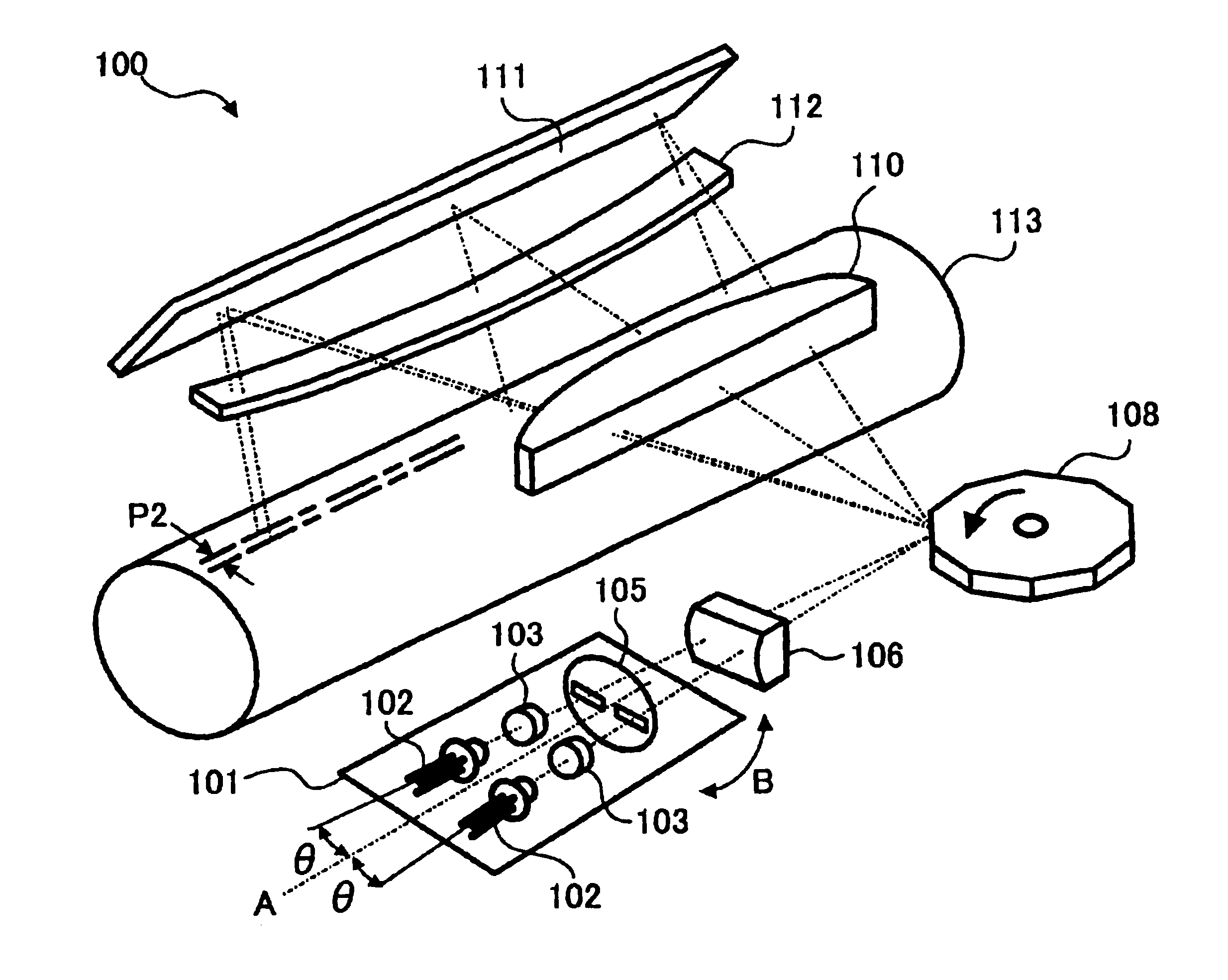 Method and apparatus for multi-beam optical scanning capable of effectively adjusting a scanning line pitch