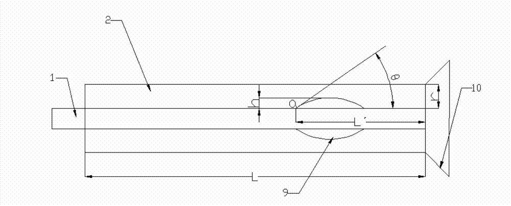 Anti-slag-bonding whirling pulverized coal combustor with low NOx