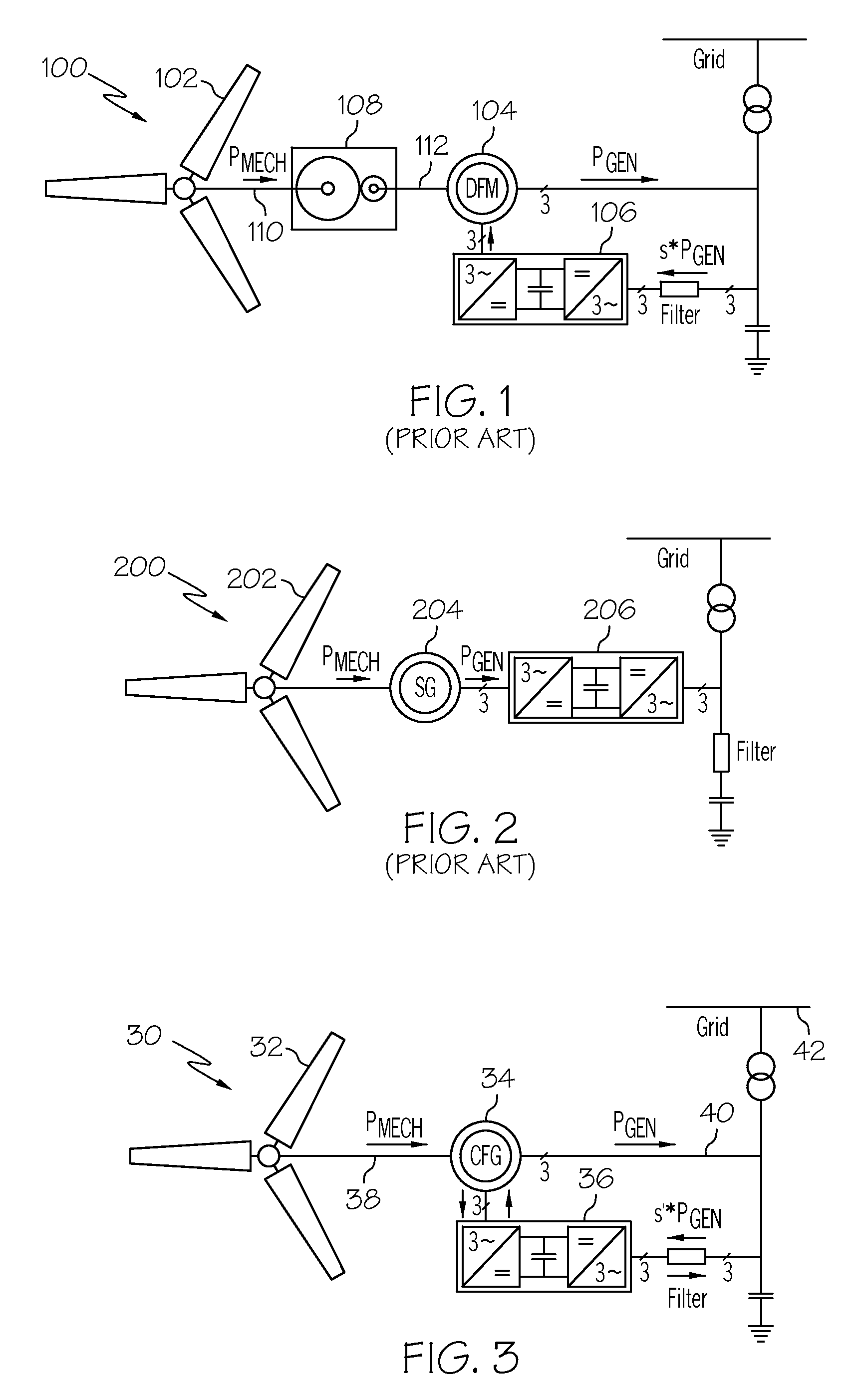 Multi-stage controlled frequency generator for direct-drive wind power