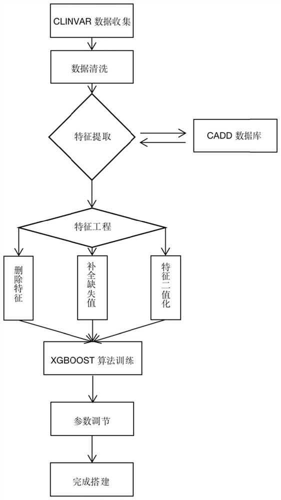 Disease prediction method and system, computer equipment and medium