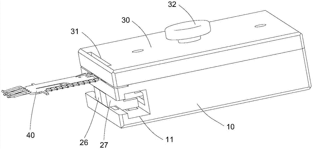 Universal forming terminal fixture for measurement