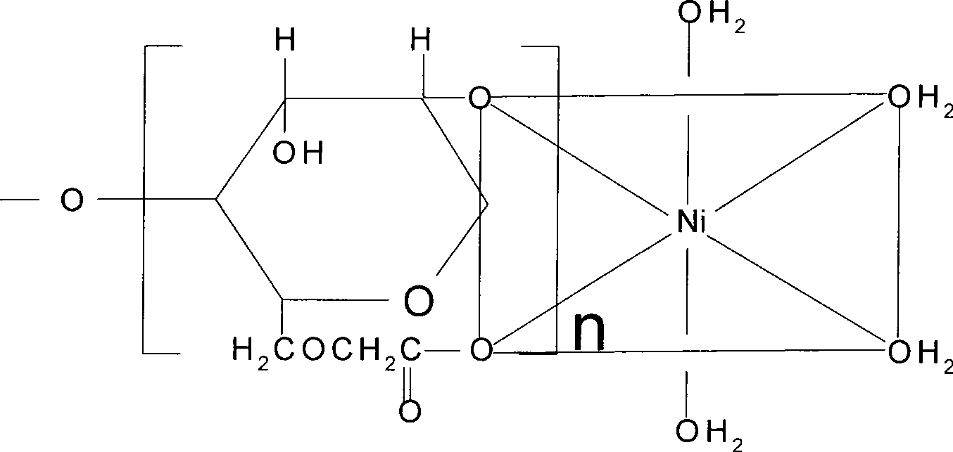 Palladium-free activation process for plastic substrate surface of nickel adsorbed sodium carboxymethylcellulose by chelating function