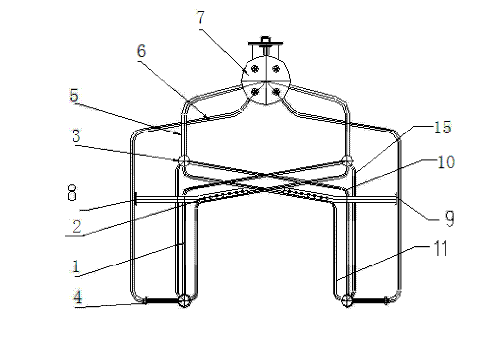 Radiant waste-heat steam generator for tunnel brick kiln