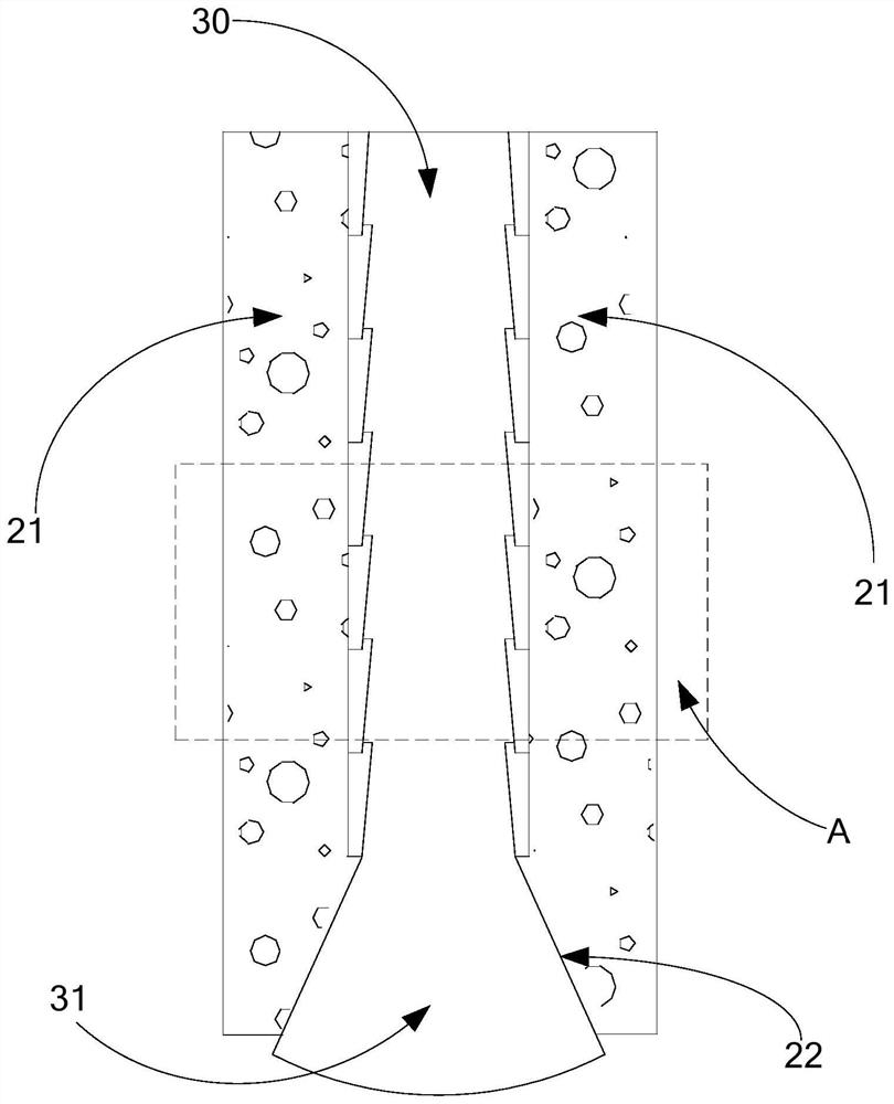 Protective method and protective structure of argillaceous siltstone geology with manual digging piles