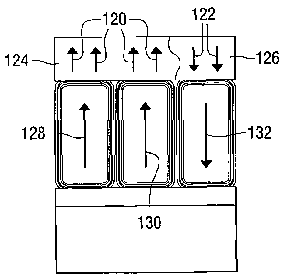 Composite heat assisted magnetic recording media with temperature tuned intergranular exchange