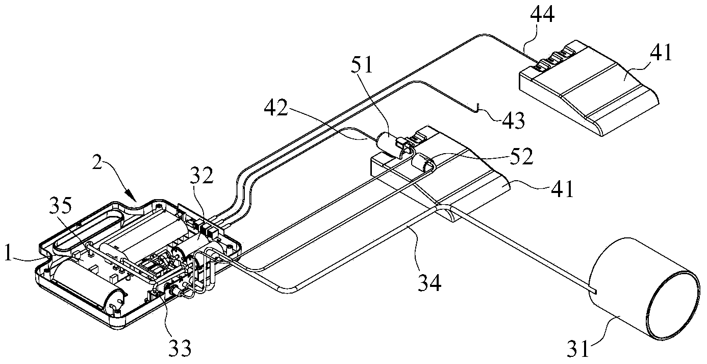 Vascular endothelial function detecting device based on fingertip temperature change