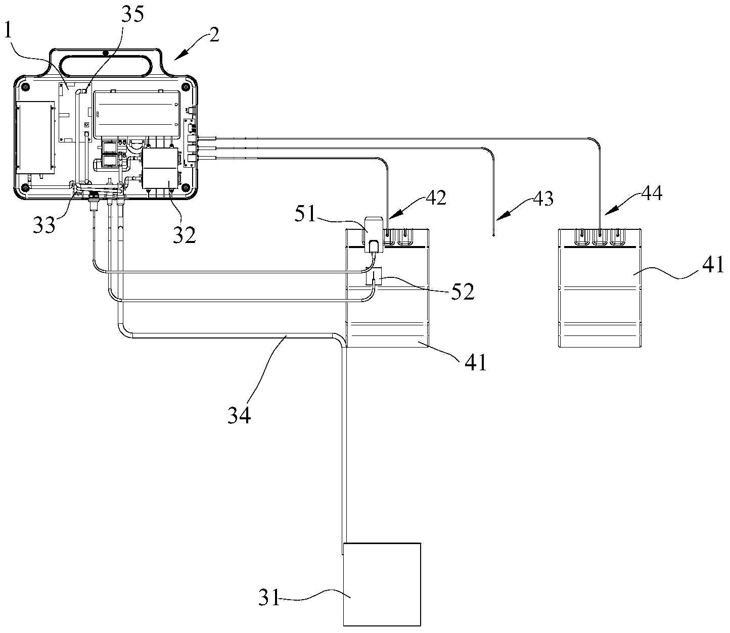 Vascular endothelial function detecting device based on fingertip temperature change