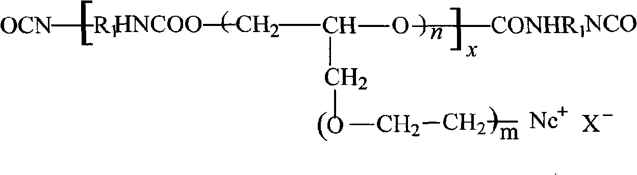 Method for preparing comb-type polyether polyurethane macromolecular ionic liquid material