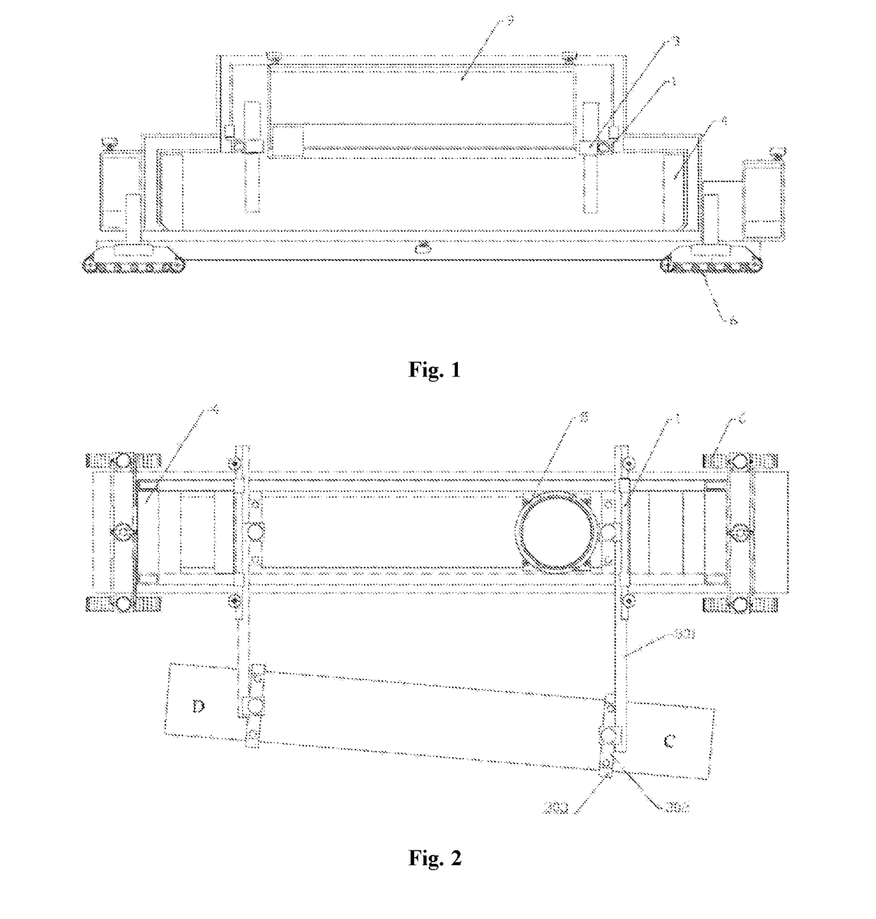 Automatic continuous operation robot for laying large-diameter pipelines and operating method therefor