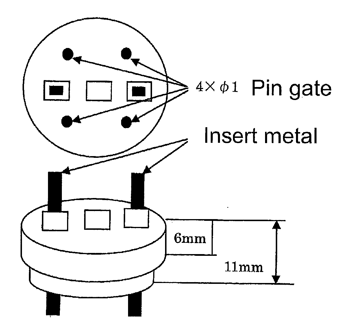 Composite molded product