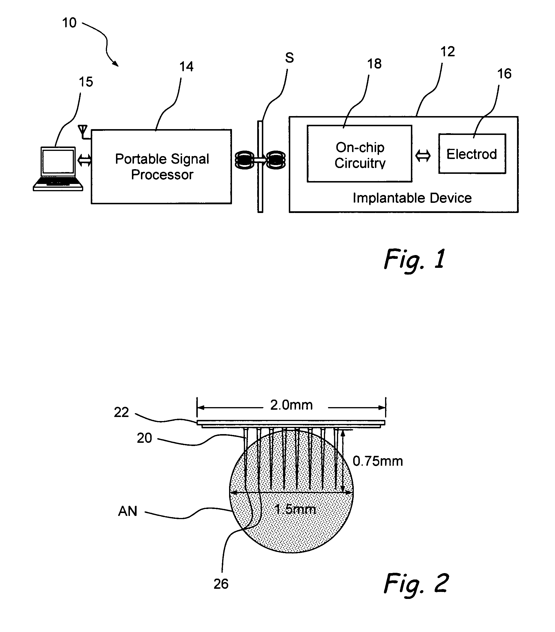 High density micromachined electrode arrays useable for auditory nerve implants and related methods