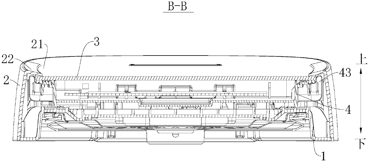 Upper cover assembly used for cooking utensil and cooking utensil with upper cover assembly