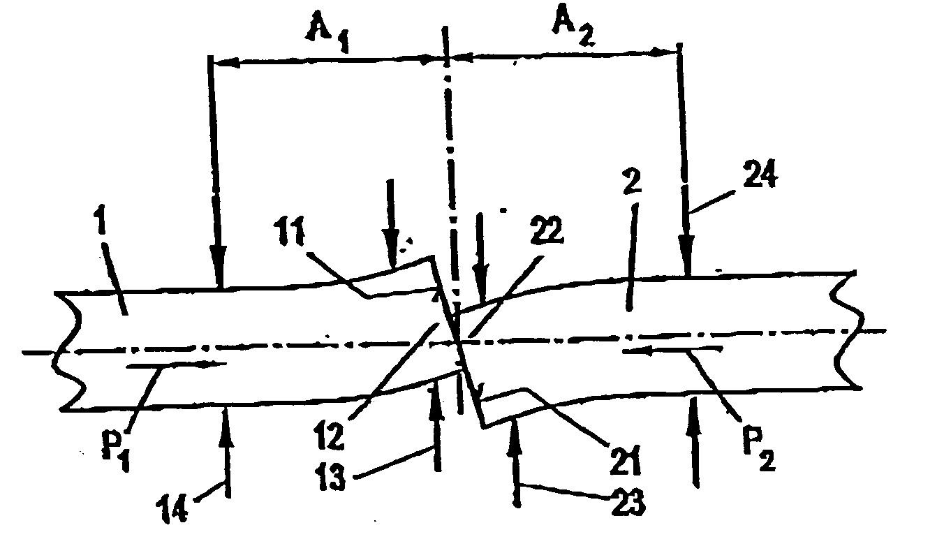 Method for metallically connecting rods by oscillating friction welding