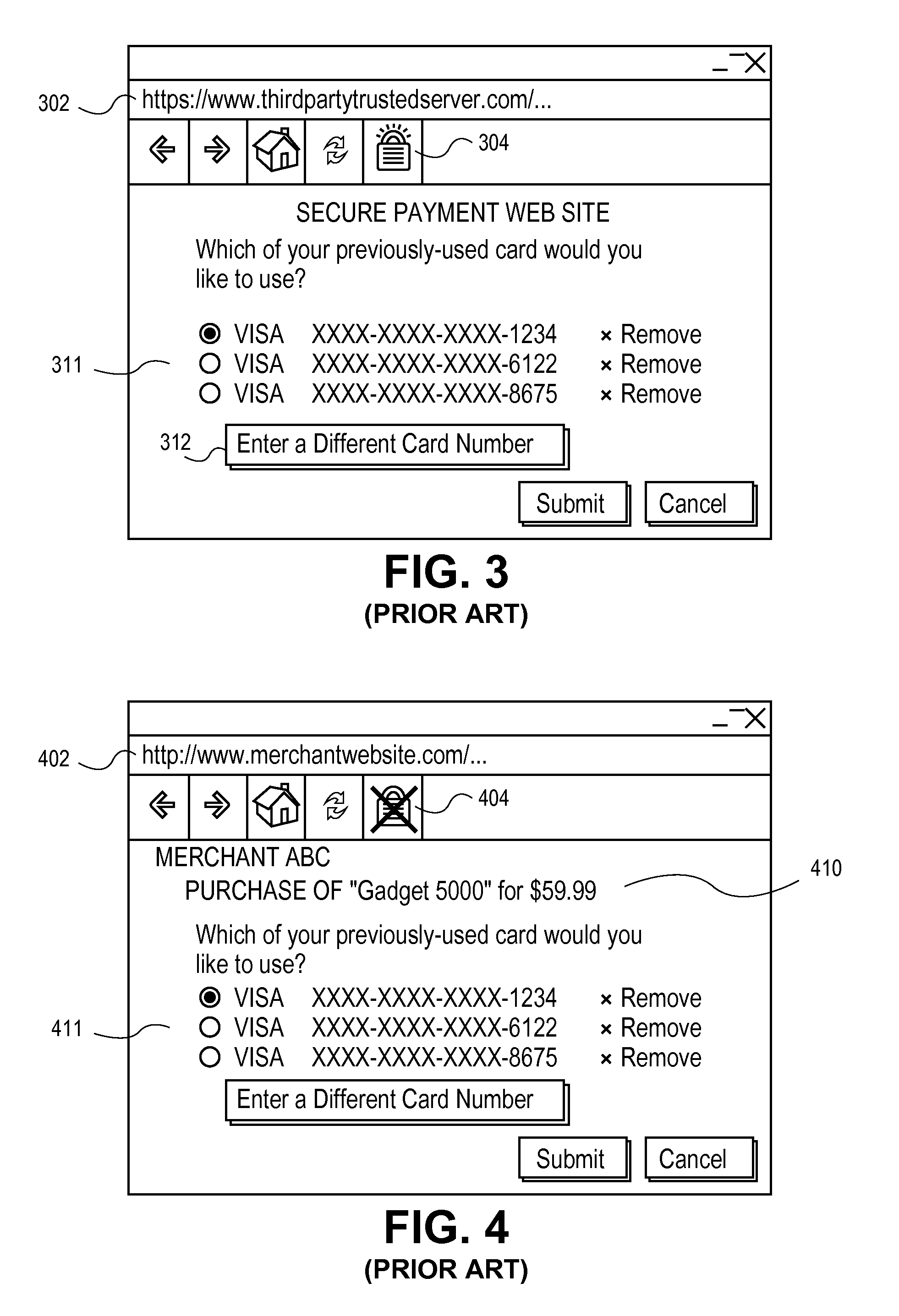 Configurable payment tokens