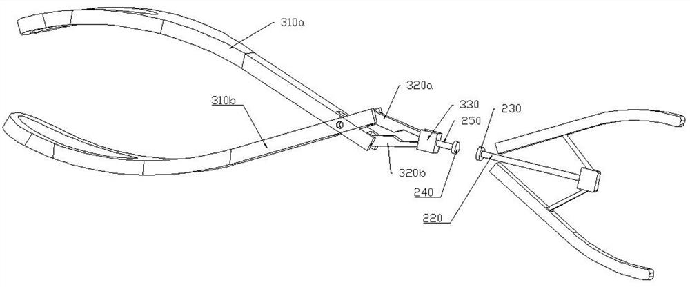 A kind of obstetrics and gynecology forceps that can be close to the head of the fetus