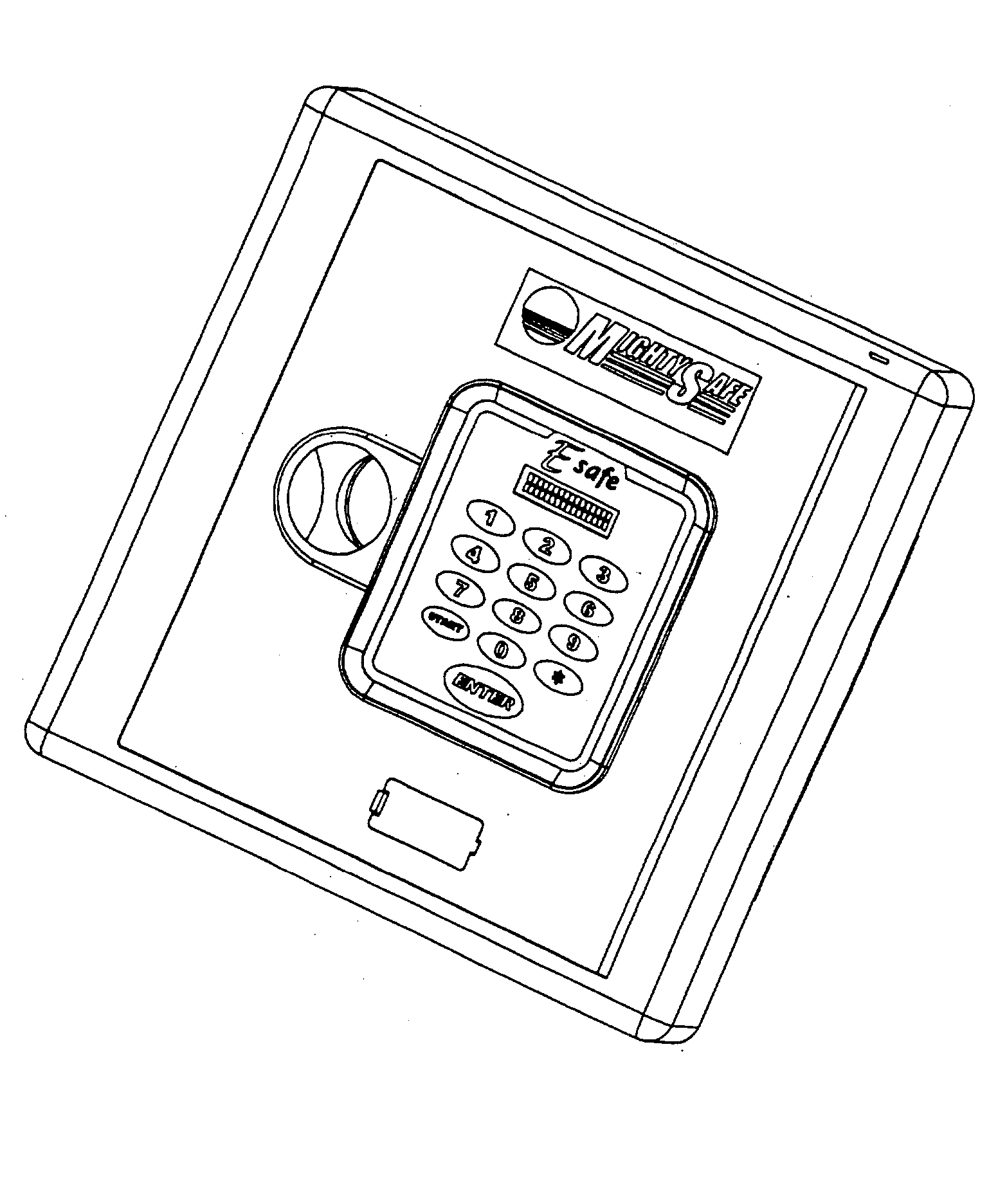 Apparatus for preventing the theft of laptop computers