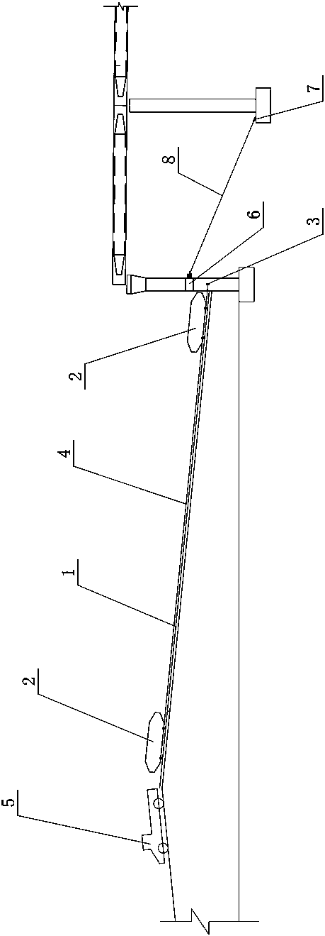 A continuous dumping demolition method for multi-span viaduct bridges