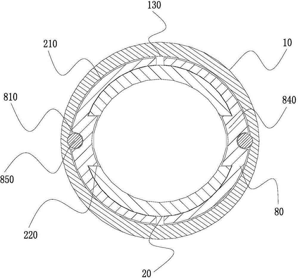 Pipe fitting structure