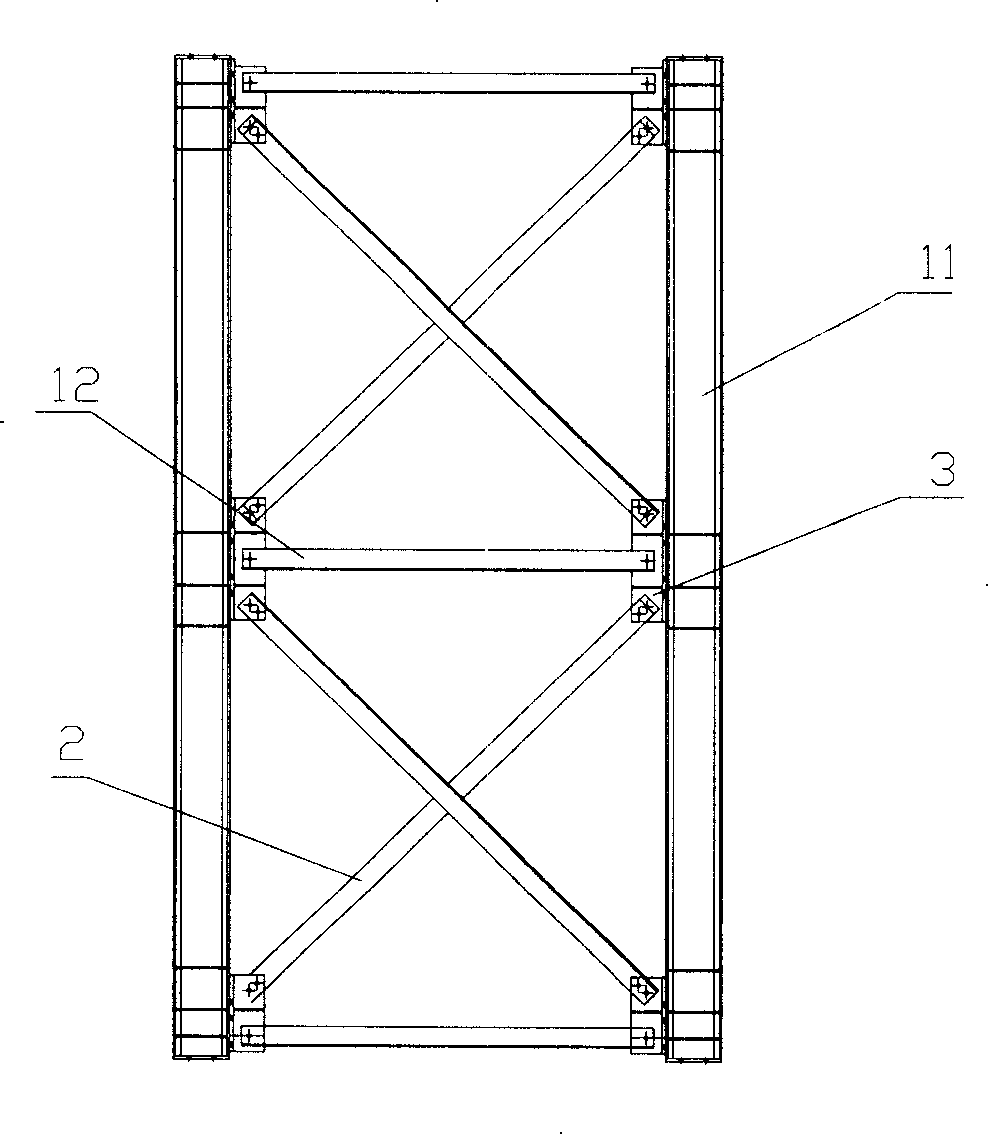 Assembly jig for detachable steel structure construction