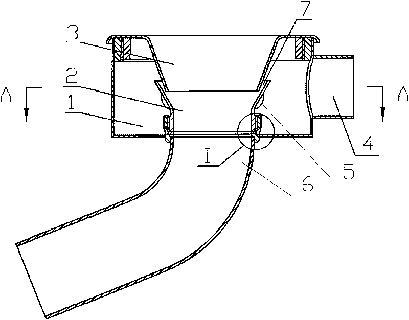 Jet overflow dyeing machine nozzle