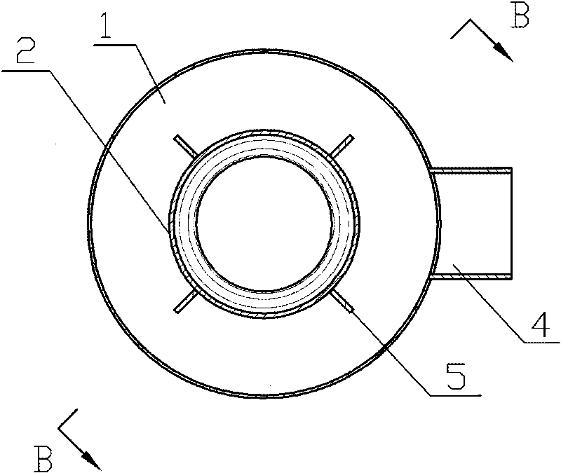 Jet overflow dyeing machine nozzle