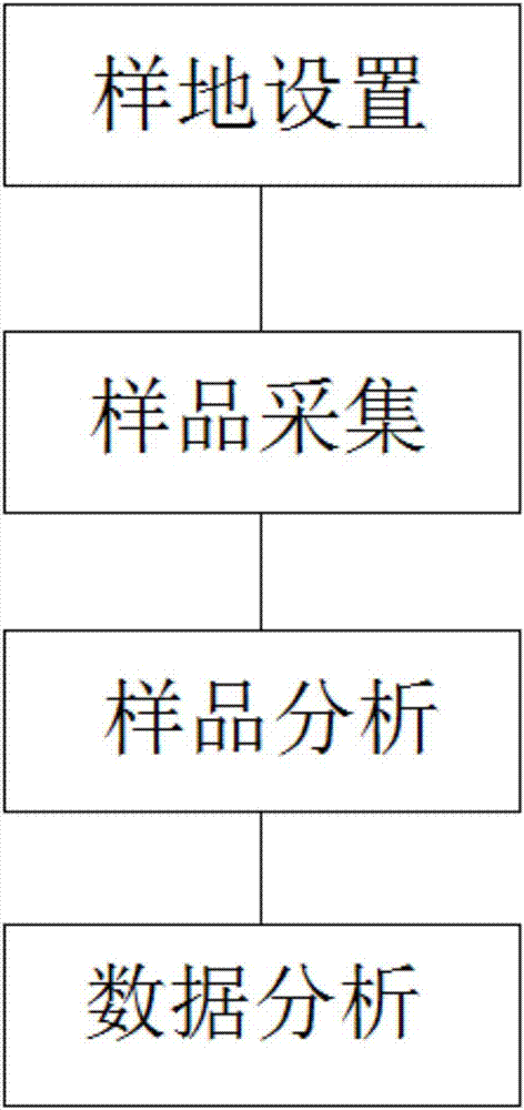 Method for researching storage and filtering effect of small water-gathering area composite ecological system on heavy metal