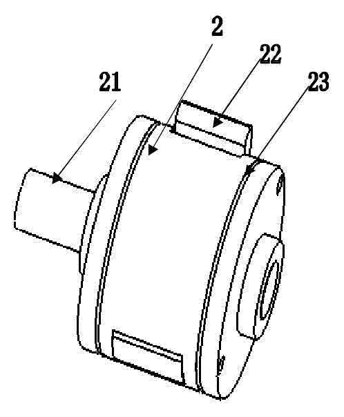 Sliding pendulum pneumatic machine