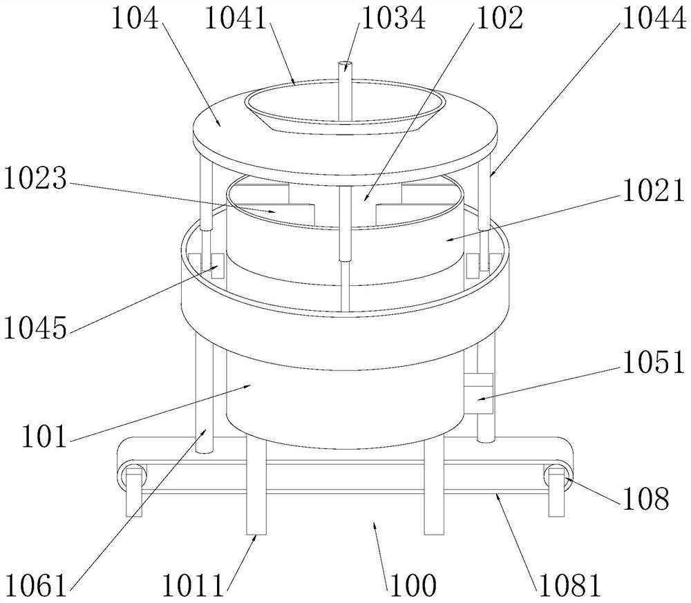 Preparation device of medicine for treating liver and gallbladder diseases