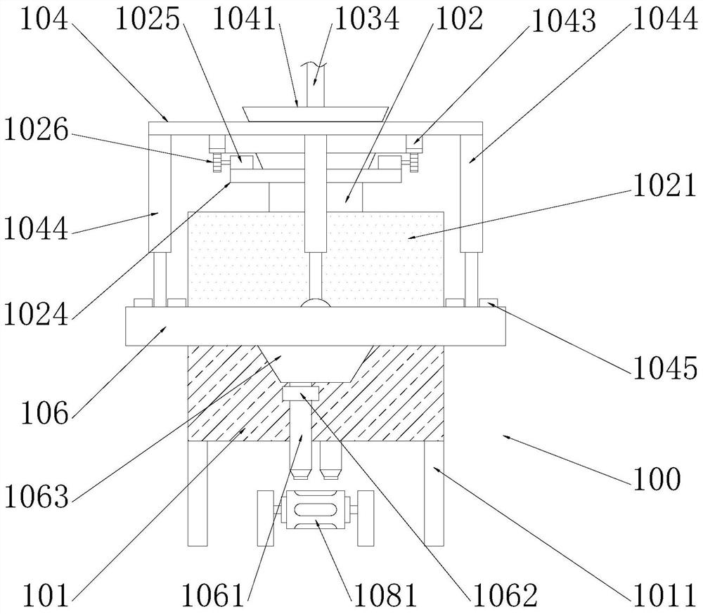 Preparation device of medicine for treating liver and gallbladder diseases