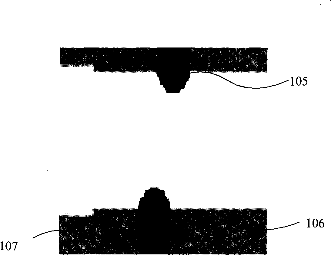 Optical close distance correction method, optical mask manufacture method and graphical method