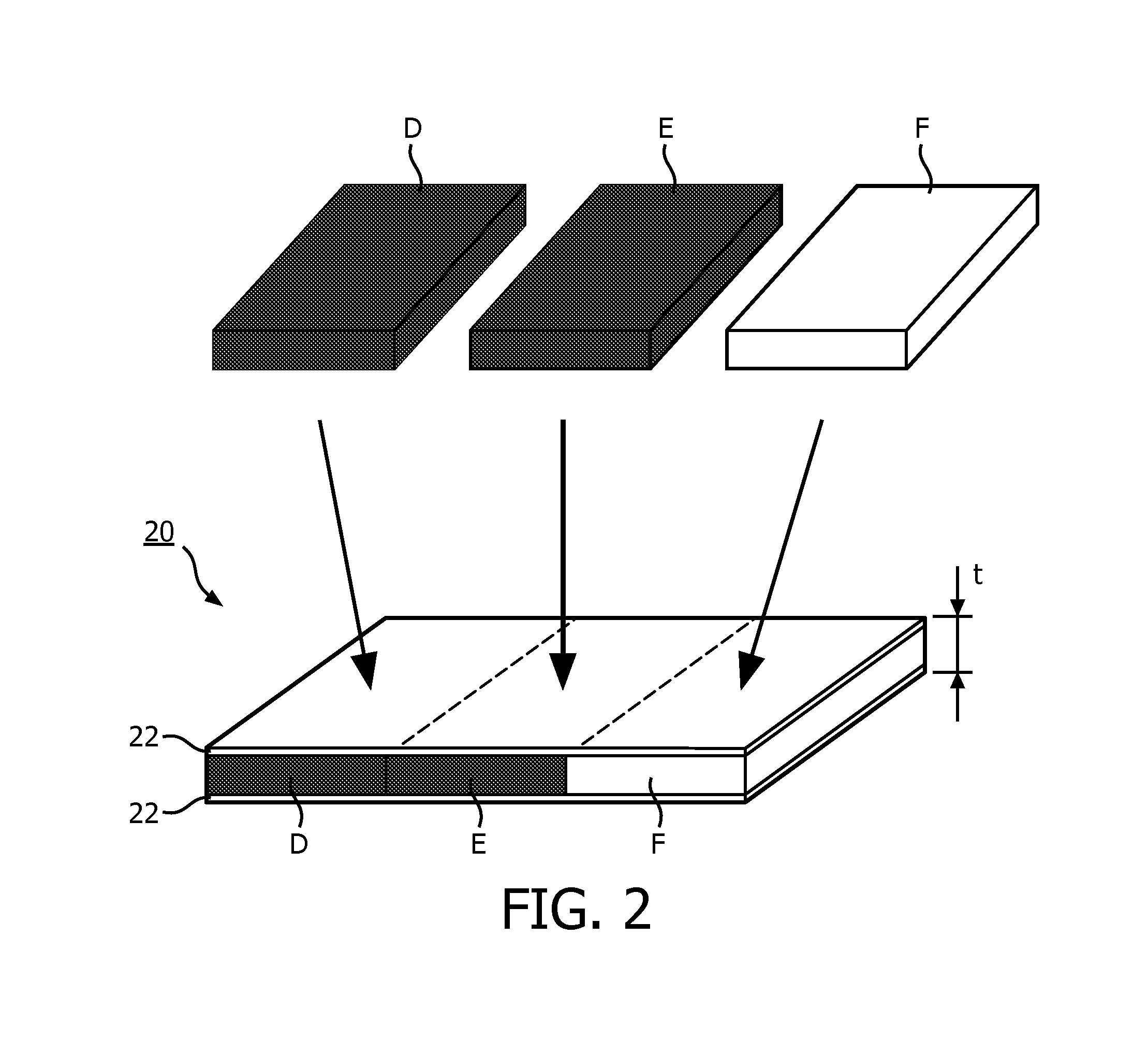 Multiple-material, single-plane-headgear