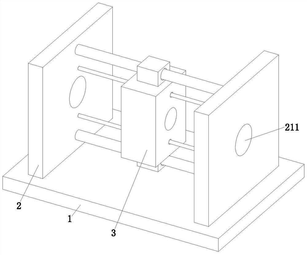 A production and processing machine for photographic mobile tripod bracket rods