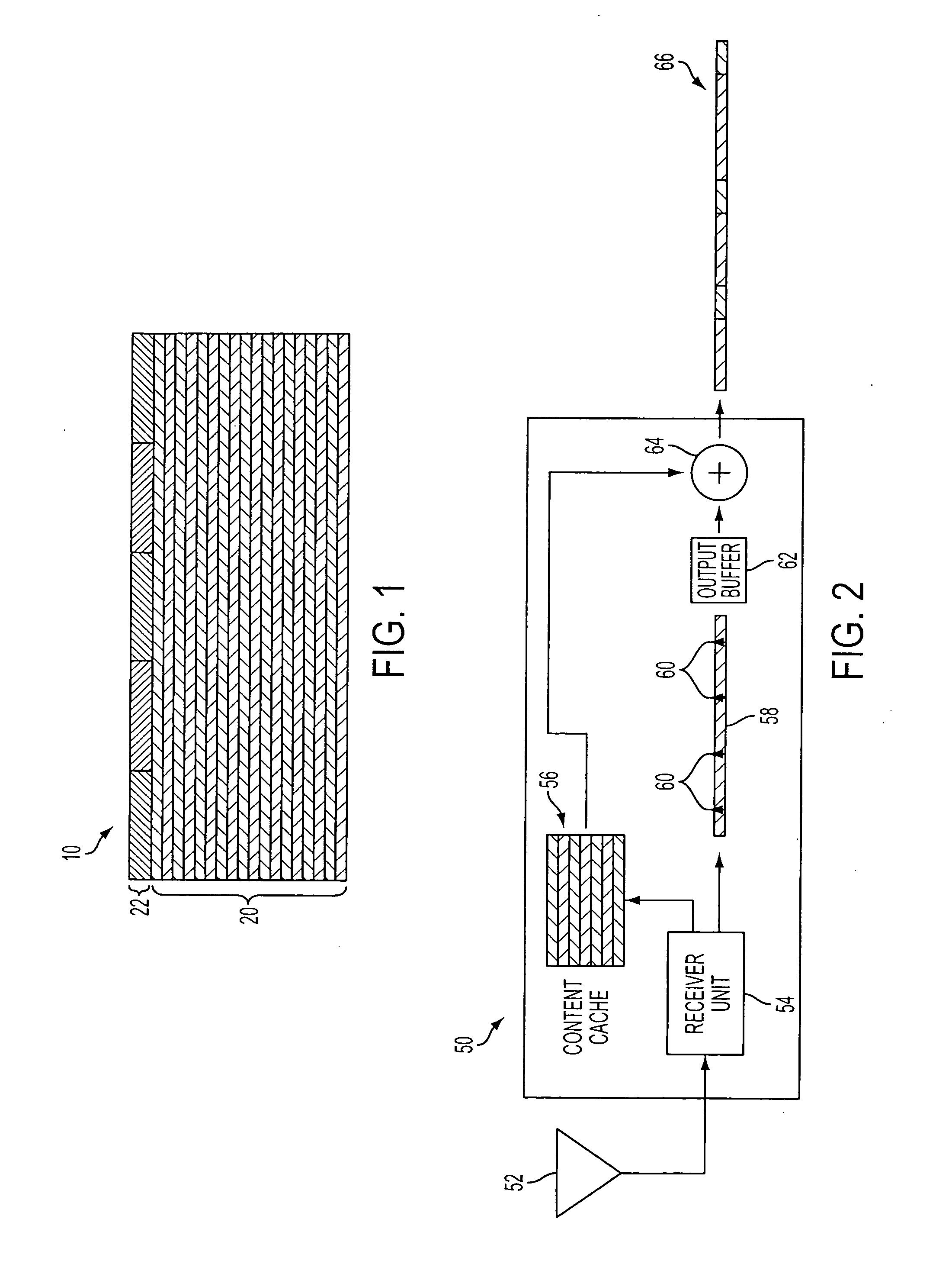 System for insertion of locally cached information into a received broadcast stream