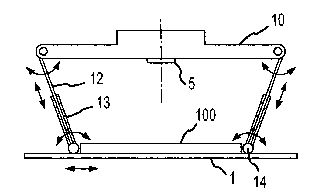 Support for chest compression system