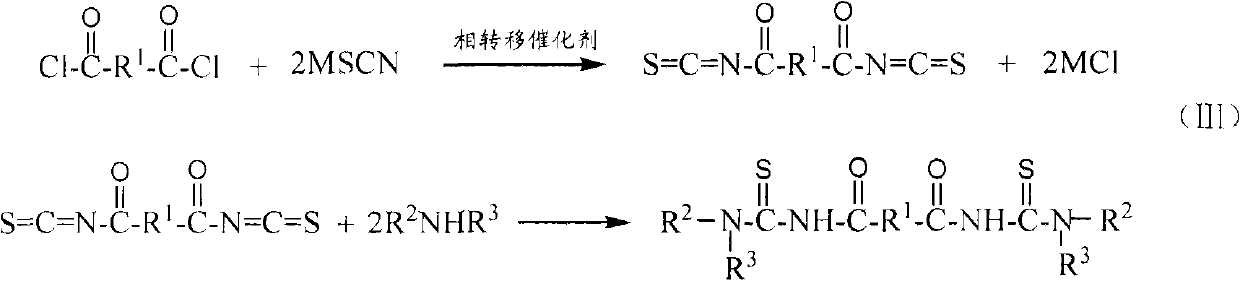 Sulphide ore floation collector and use method of diacyl bis-thiourea and preparation method thereof