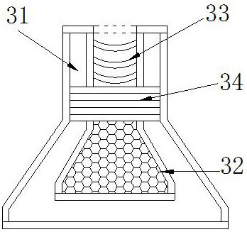 Oil painting brush cleaning device