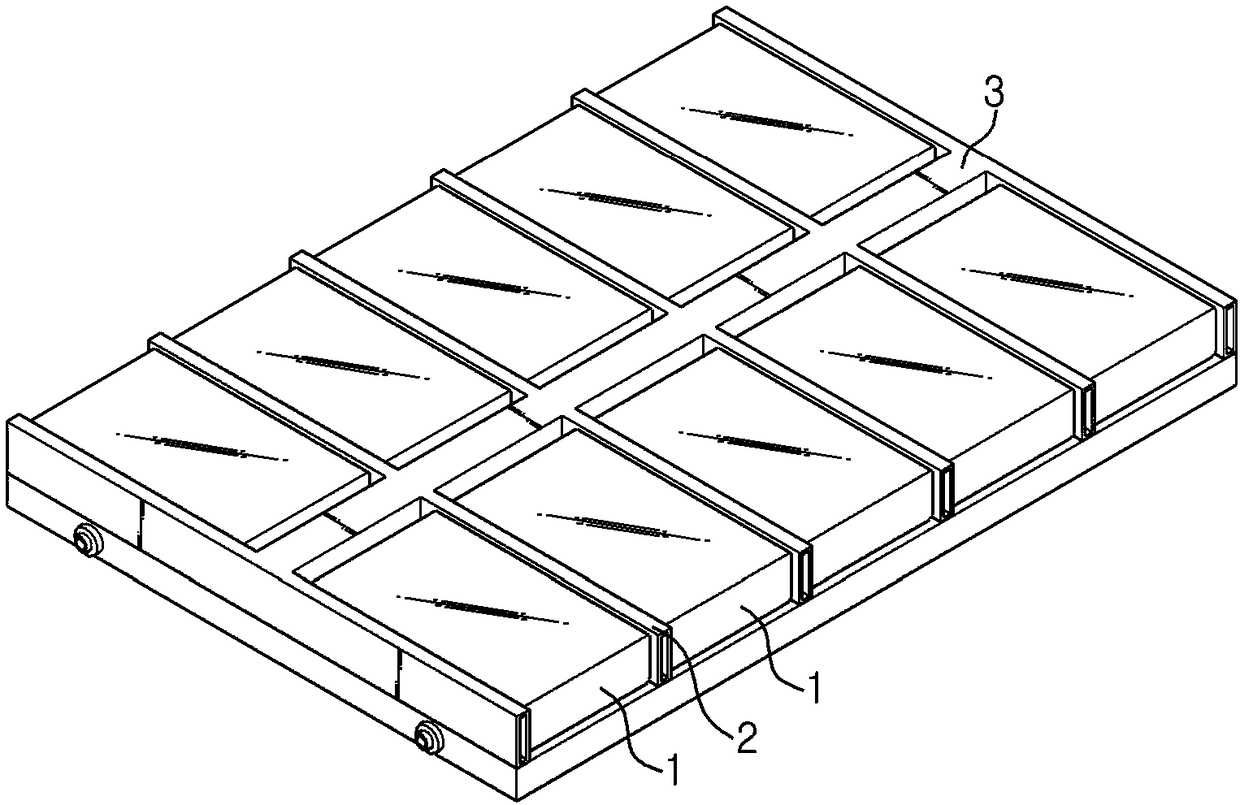 Drawer type battery pack