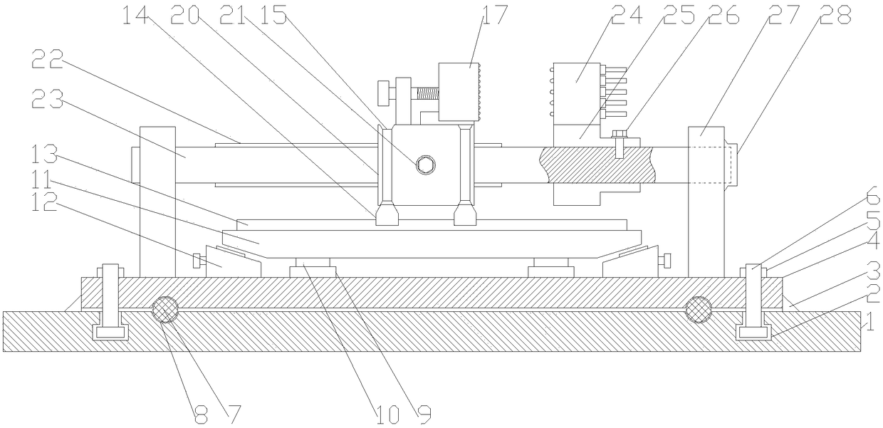 Universal angle clamp for numerical control center