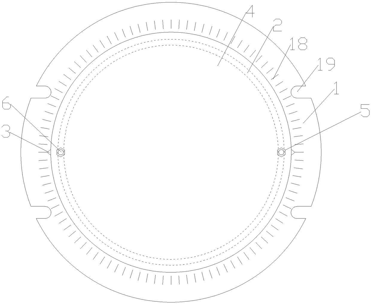 Universal angle clamp for numerical control center