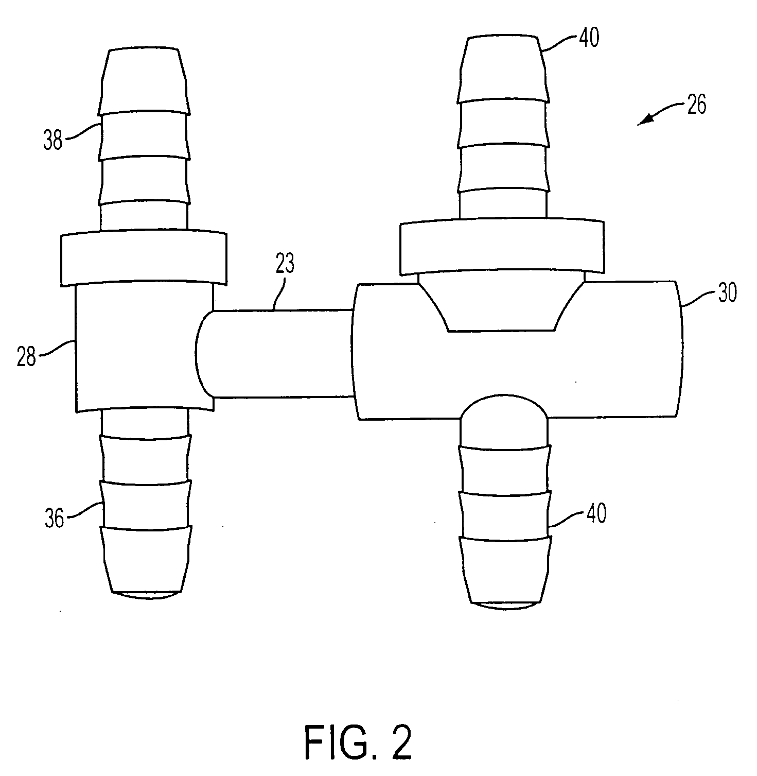 Coupling valve structure for fuel supply module