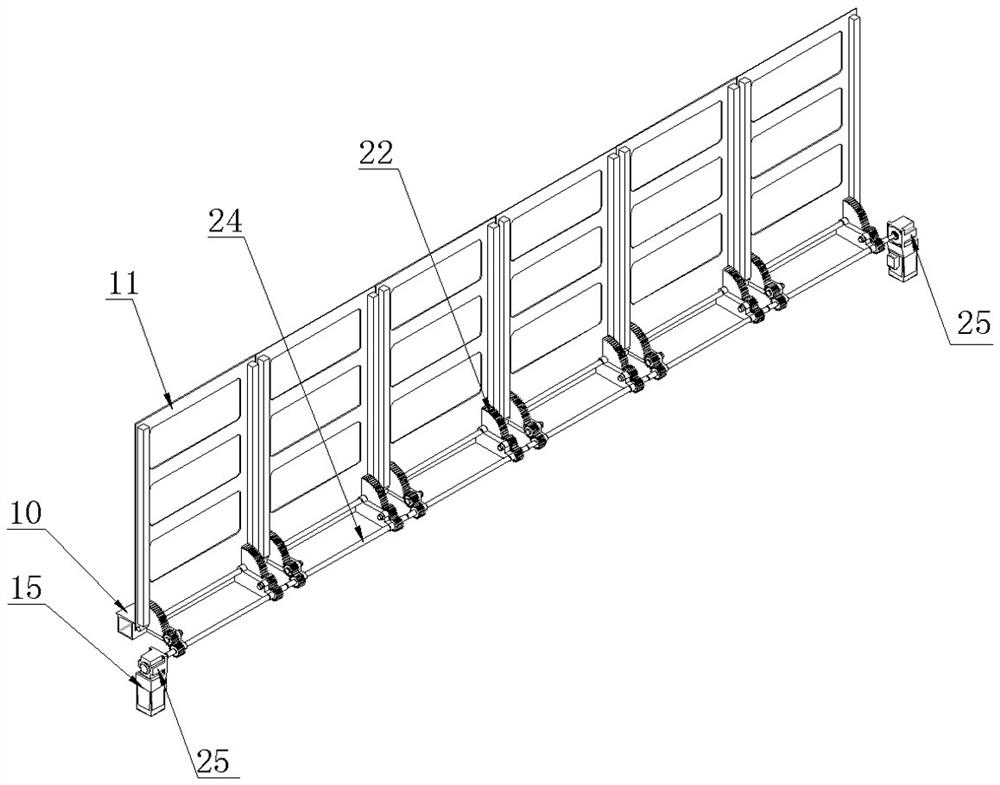 Lifting hole cover plate of electric turnover structure