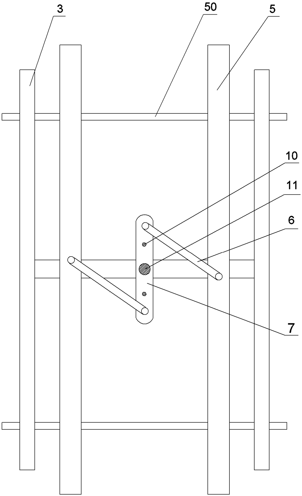 Vehicle-mounted clamping conveying device