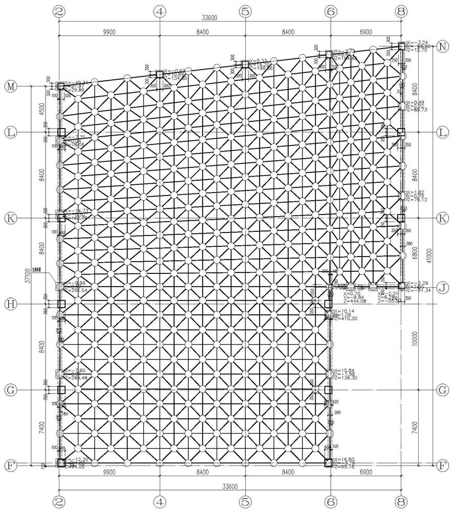 Net rack mounting construction method