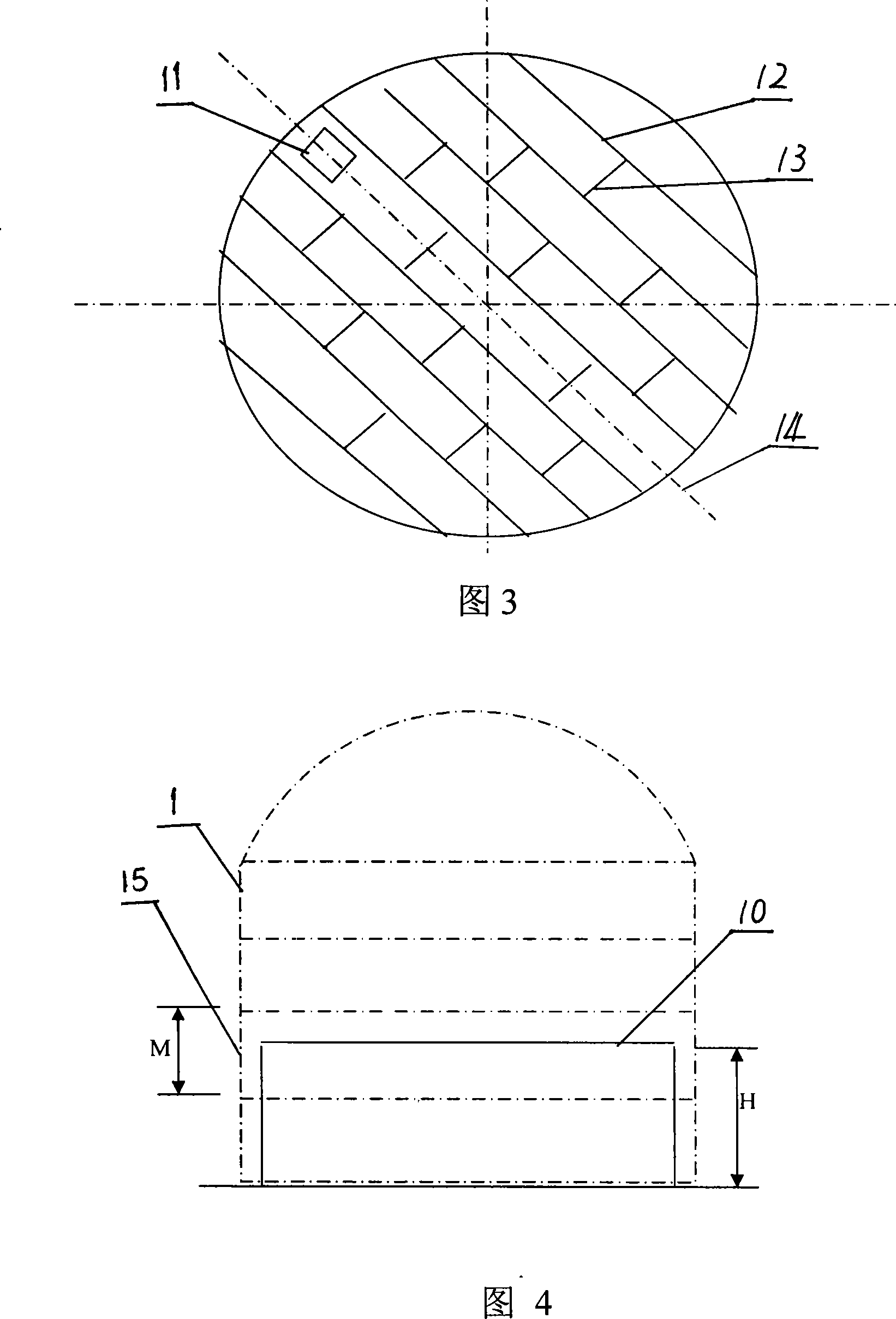 Silo high-altitude pressure-swing gas-cap mounting process