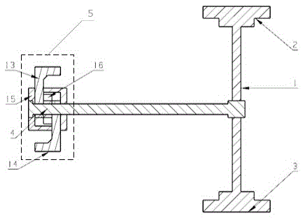 Variable-impedance Mecanum wheel posture keeping mechanism