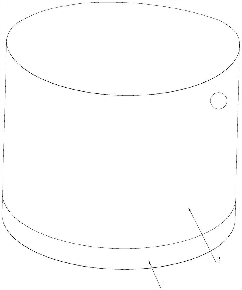 Additive and subtractive double-station synchronous machining method and device for thin-wall shell parts