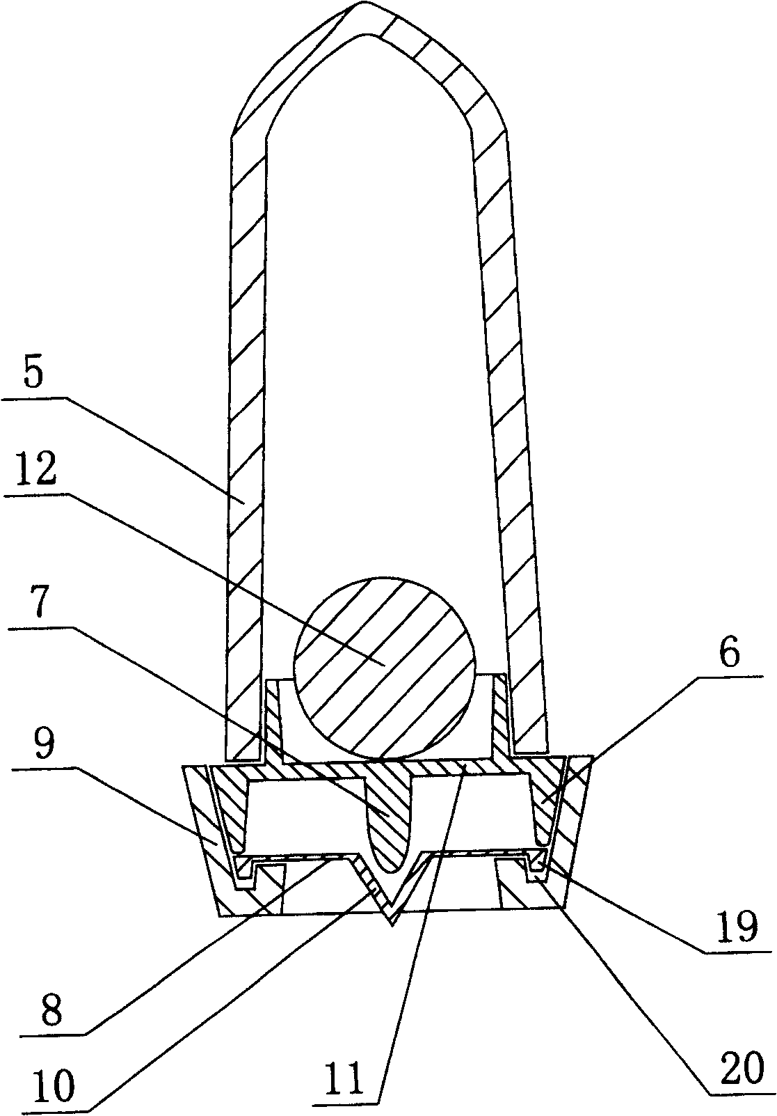 Automatic controlling arrangement of transfusion system