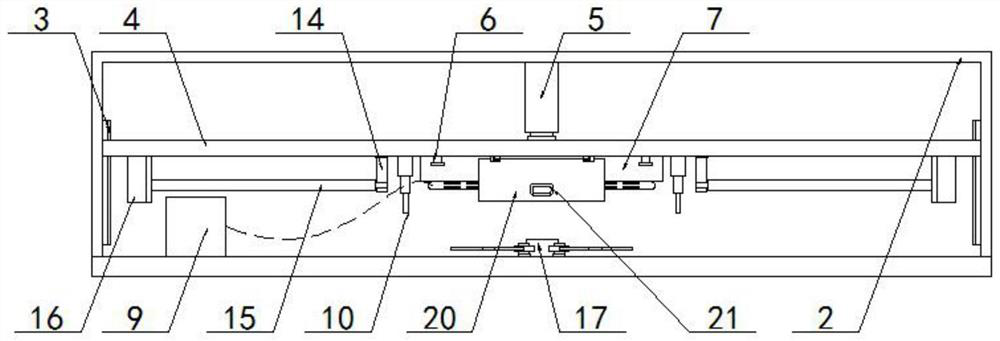 Ironing device with tensioning and flattening functions for garment processing