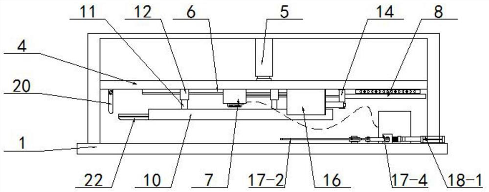 Ironing device with tensioning and flattening functions for garment processing