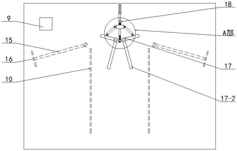 Ironing device with tensioning and flattening functions for garment processing